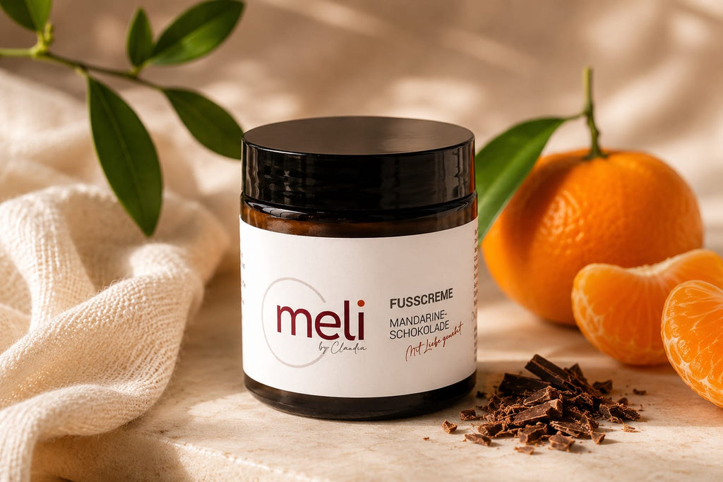 Meli Fusscreme - Mandarine/Schokolade